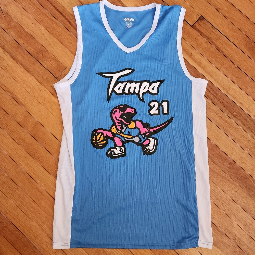 Raptors Tampa Bay Basketball Jersey Size Small